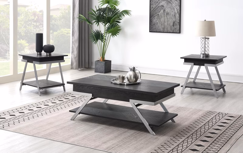 Coffee Table - 2 End Tables