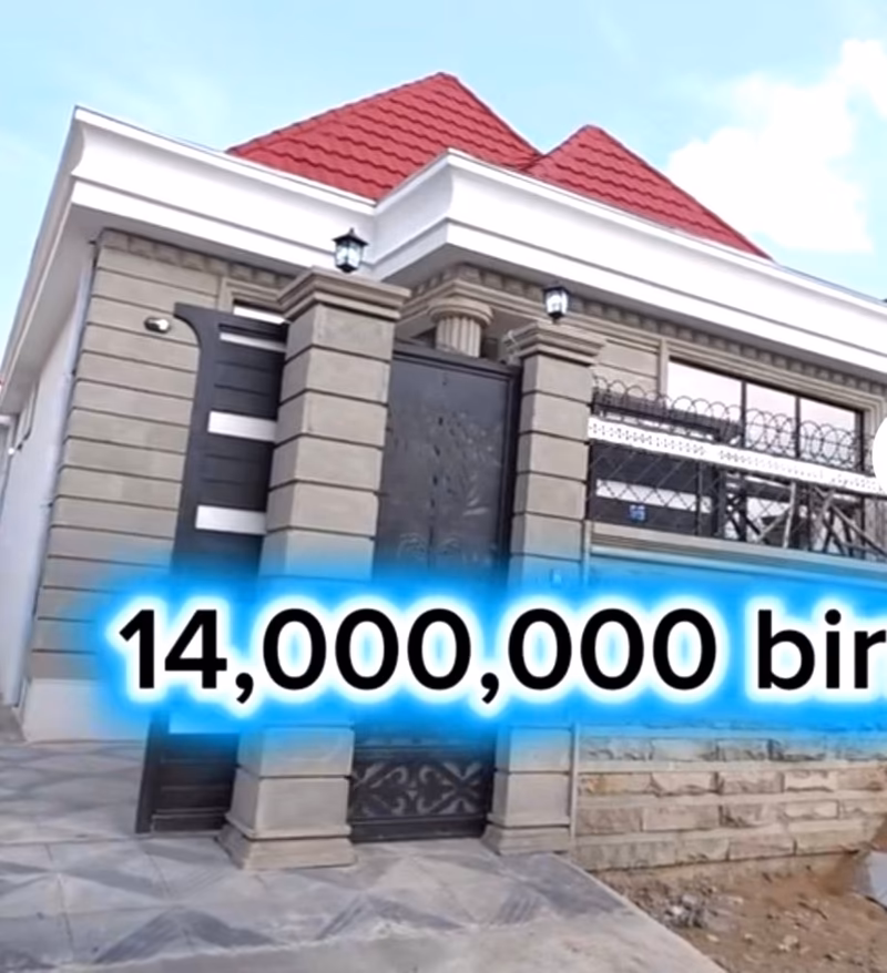 የሚሸጥ ጥንቅቅ ብሎ ያለቀ ቤት ጣፎ አባኪሮስ አካባቢ